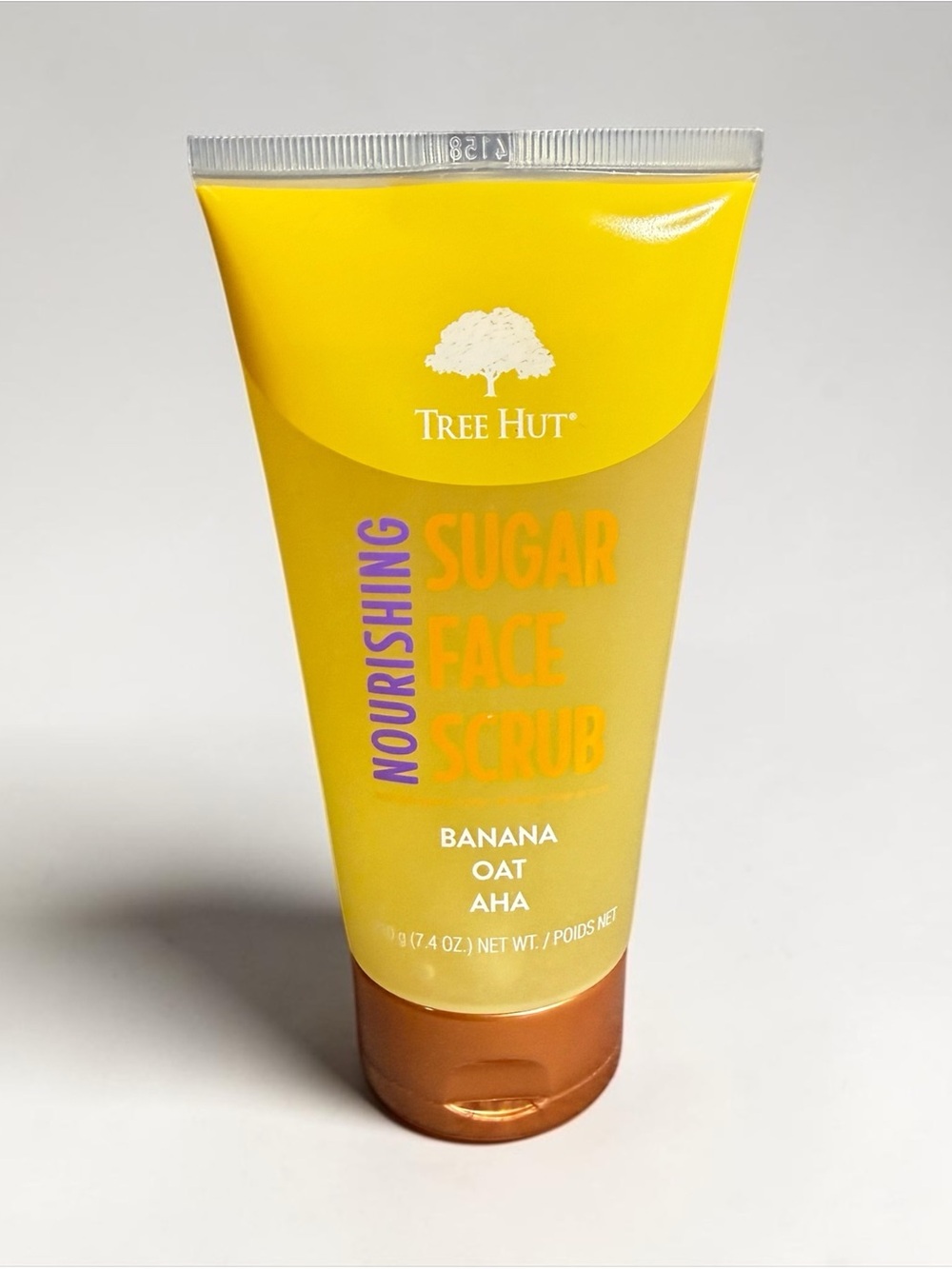 🍌TREE HUT🍌Banana Oat Aha Nourishing Sugar Face Scrub/NIP - Picture 2 of 3